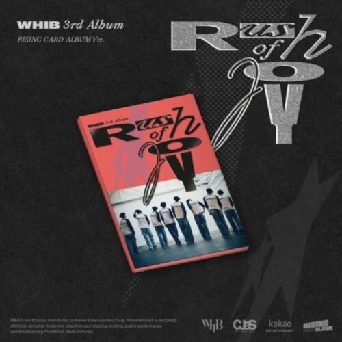 Rush Of Joy - Rising Version - incl. 4 Selfie Photocards, QR Photocard, 4 Official Photocards + Sticker [Import]