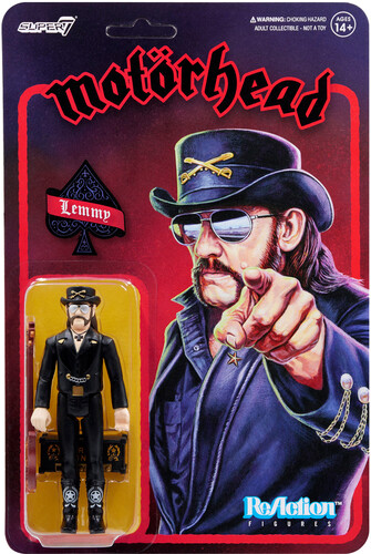 MOTORHEAD REACTION FIGURES - LEMMY (MODERN COWBOY)