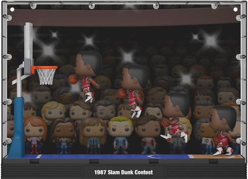 Funko POP! Moments Deluxe: Bulls - Michael Jordan, '87 Dunk Contest