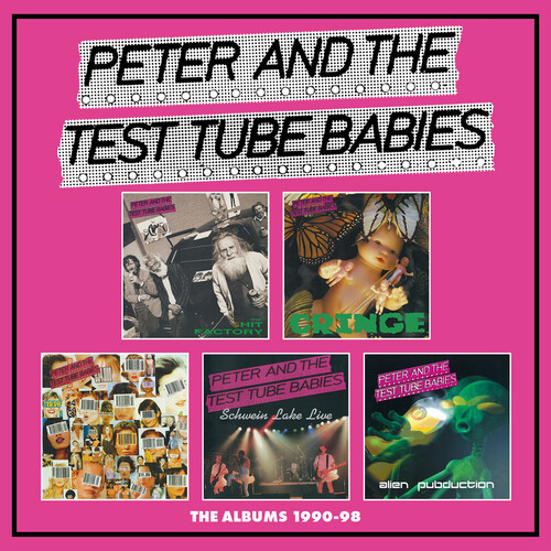 Peter & The Test Tube Babies - Albums 1990-1998 Boxset (Box) (Uk) vinyl record cover