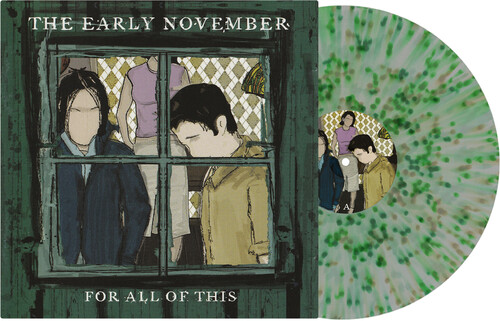 For All Of This - Green/ Black Splatter