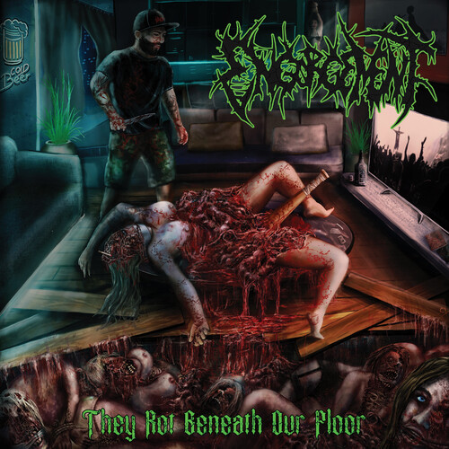 Engorgement - They Rot Beneath Our Floor vinyl record cover