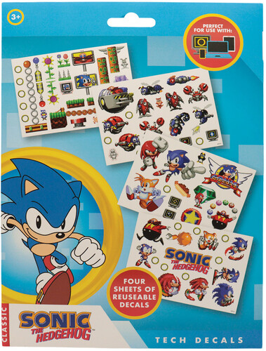 SONIC THE HEDGEHOG - RETRO TECH DECALS