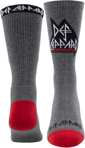 PERRI'S DEF LEPPARD TRIANGLE LOGO CREW SOCKS