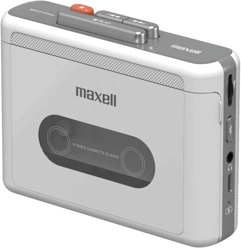MAXELL MXCP-P100WH BT WIRELESS CASSETTE PLAYER WHT
