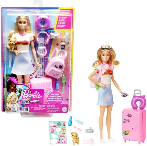 BARBIE TRAVEL BARBIE WITH PET