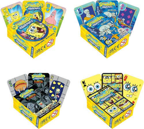 SPONGEBOB PLAYING CARDS 12-PIECE BLIND BOX PDQ