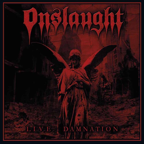 Onslaught - Live Damnation vinyl record cover