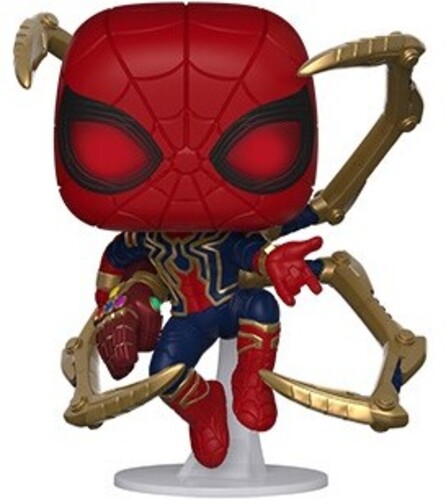 POP MARVEL ENDGAME IRON SPIDER WITH NANO GAUNTLET