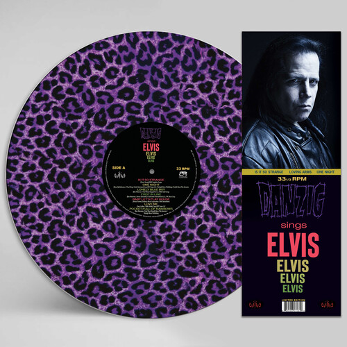 Danzig - Sings Elvis - A Gorgeous Purple Leopard Picture Disc Vinyl