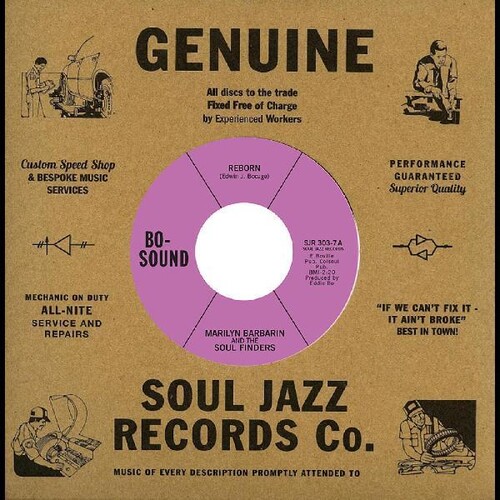 Marilyn Barbarin & The Soul Finders - Reborn / Believe Me vinyl record cover
