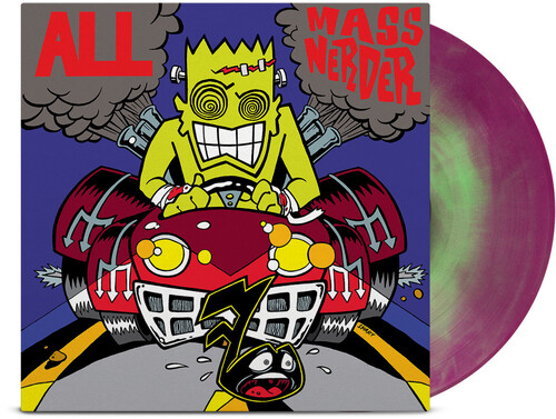 Mass Nerder - Opaque Green & Purple Galaxy [Explicit Content]