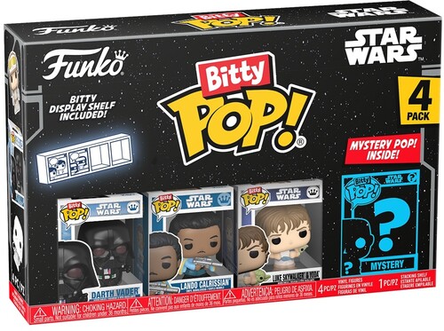 FUNKO Bitty POP!: Star Wars: The Empire Strikes Back S2 - Vader 4-Pack
