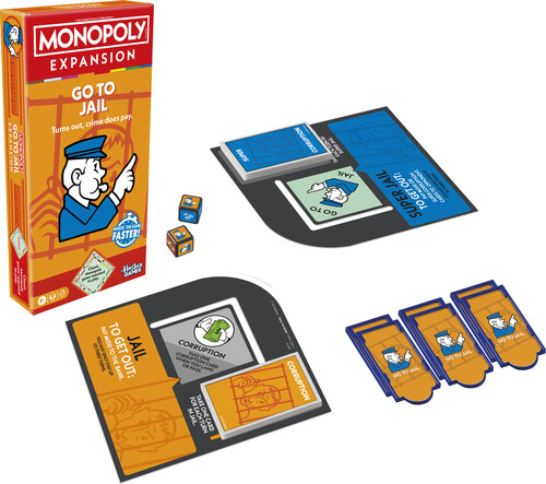 Hasbro Gaming - Monopoly - Go To Jail Expansion Pack