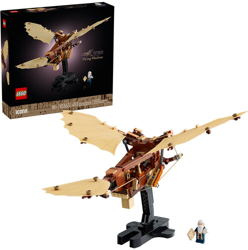 LEGO ICONS LEONARDO DA VINCIS FLYING MACHINE
