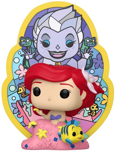 POP DELUXE DISNEY LITTLE MERMAID ARIEL GLASS
