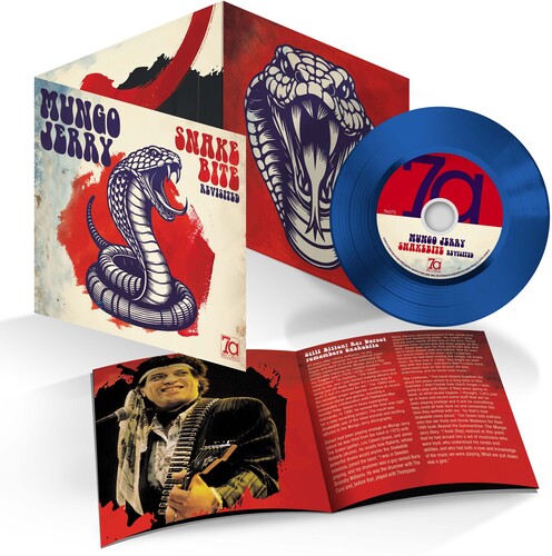 Mungo Jerry - Snakebite Revisited (Blue) vinyl record cover