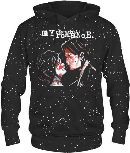 My Chemical Romance - Revenge Cover - Pullover Hoodie - Medium Black Splatter HD21MCR208A2