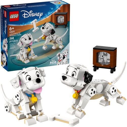 DISNEY LUCKY & PENNY 101 DALMATIANS PUPPIES