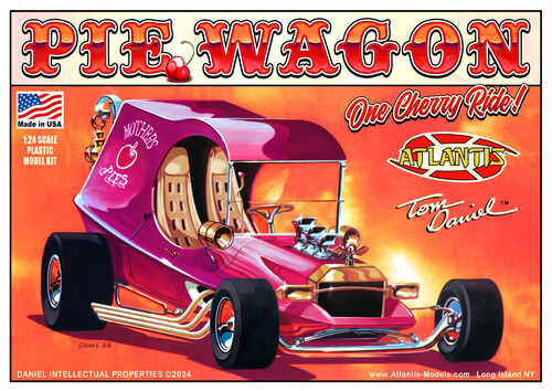 Tom Daniel - 1:24 Scale Model Kit - Pie Wagon Show Rod