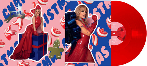 Kylie Minogue - Kylie Christmas vinyl record cover