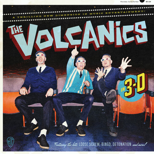 The Volcanics - In-3D vinyl record cover