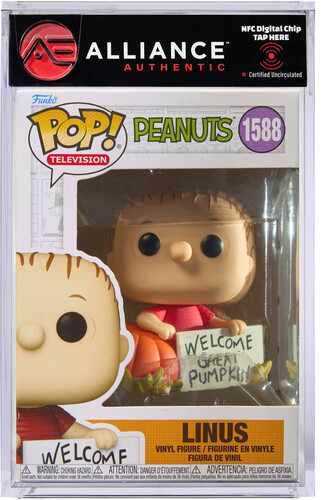 PEANUTS LINUS (WELCOME GREAT PUMPKIN!)
