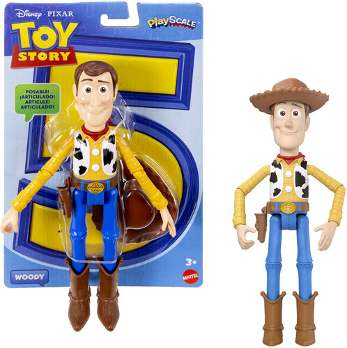 DISNEY PIXAR TOY STORY 7 INCH WOODY NO BADGE