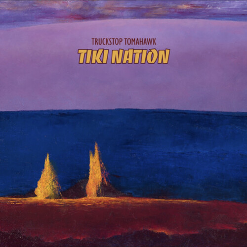 Truckstop Tomahawk - Tiki Nation - Lava Magma Explosion Vinyl vinyl record cover