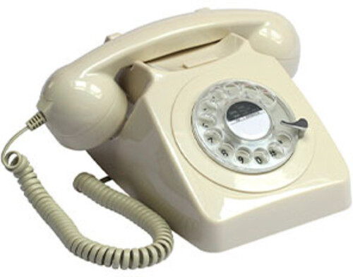 GPO GPO746IVR 746 DESK PHONE ROTARY DIAL IVORY