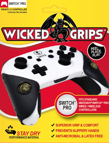 Wicked-Grips High Performance Controller Grips - Wicked-Grips High Performance Controller Grips for Nintendo Switch