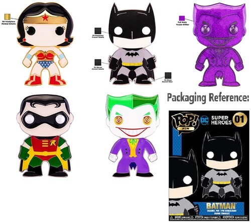 funko pop pins dc