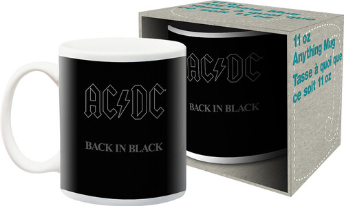AC/DC - AC/DC Back In Black Album Cover Artwork 11oz Mug Boxed