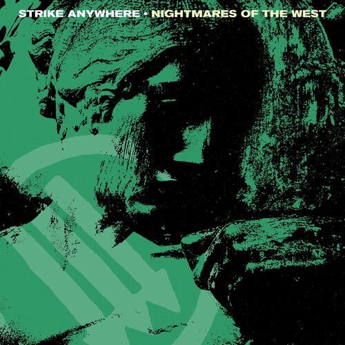 Strike Anywhere - Nightmares Of The West EP [Indie Exclusive Limited Edition Coke Bottle Clear w/ Heavy Neon Yellow & Black Splatter Vinyl]