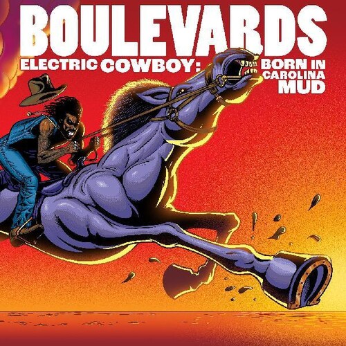 Boulevards - Electric Cowboy: Born In Carolina Mud [Indie Exclusive Limited Edition Red & Black Swirl LP]