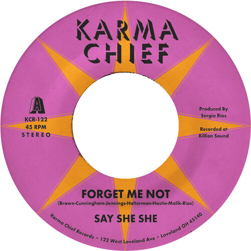 Say She She - Forget Me Not / Blow My Mind