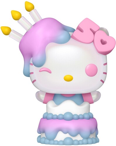 FUNKO POP! Sanrio Animation: Hello Kitty In Cake, 50th Anniversary