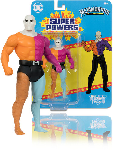 SUPER POWERS 5IN FIGURES WV8 - METAMORPHO