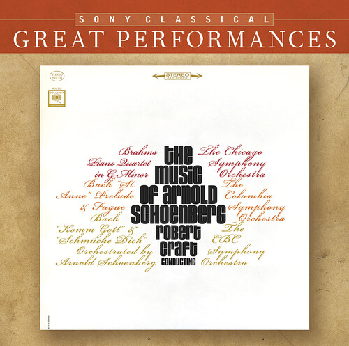 Robert Craft - Music Of Arnold Schoenberg: Great Performances