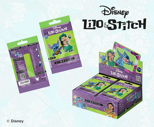 CYBERCEL S1 DISNEY LILO & STICTCH FOIL BAG 3 PACK