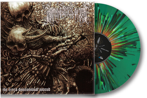 The Extra Dimensional Wound - Splatter Green Vinyl