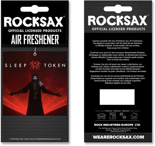 Rocksax - Sleep Token - Red - Air Freshener (Vanilla)
