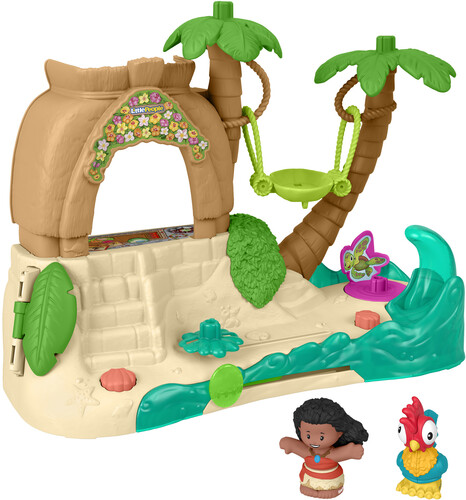 LITTLE PEOPLE DISNEY PRINCESS MOANA DELUXE VILLAGE