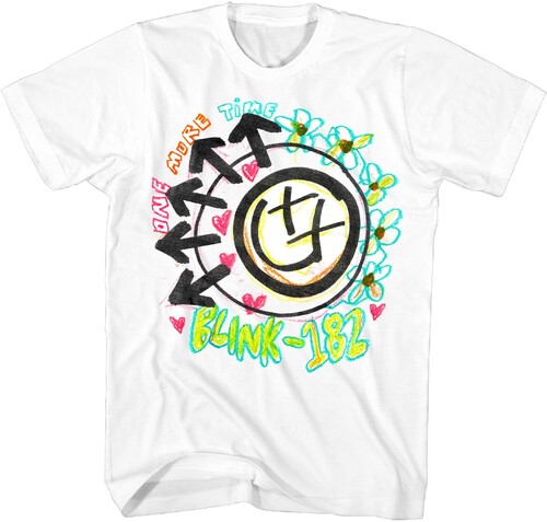 BLINK 182 ONE MORE TIME TSHIRT XL WHT 10581012A4