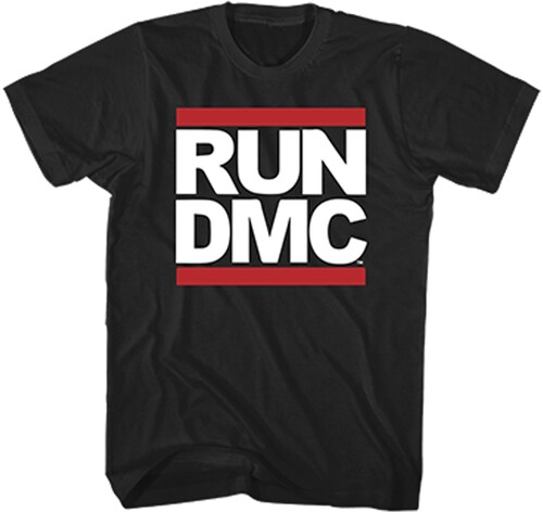 Run DMC - Logo T-Shirt - Small Black 3519100103