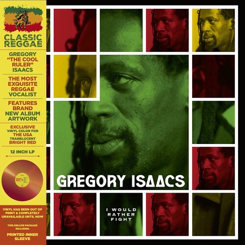 Gregory Isaacs - I Would Rather Fight - Red [Colored Vinyl] [Deluxe] [Limited Edition]