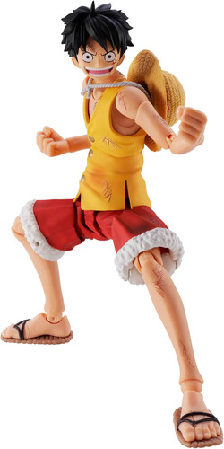 ONE PIECE LUFFY MARINEFORD S.H.FIGUARTS ACTION FIG