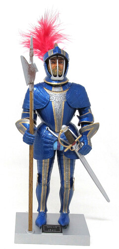 Aurora - 1:8 Scale Model Kit - Blue Knight of Milan