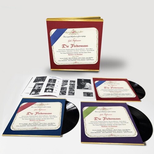 Von Herbert Karajan - Die Fledermaus (Uk) vinyl record cover