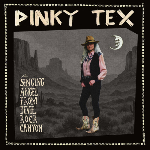 Pinky Tex - Singing Angel From Devil Rock Canyon vinyl record cover